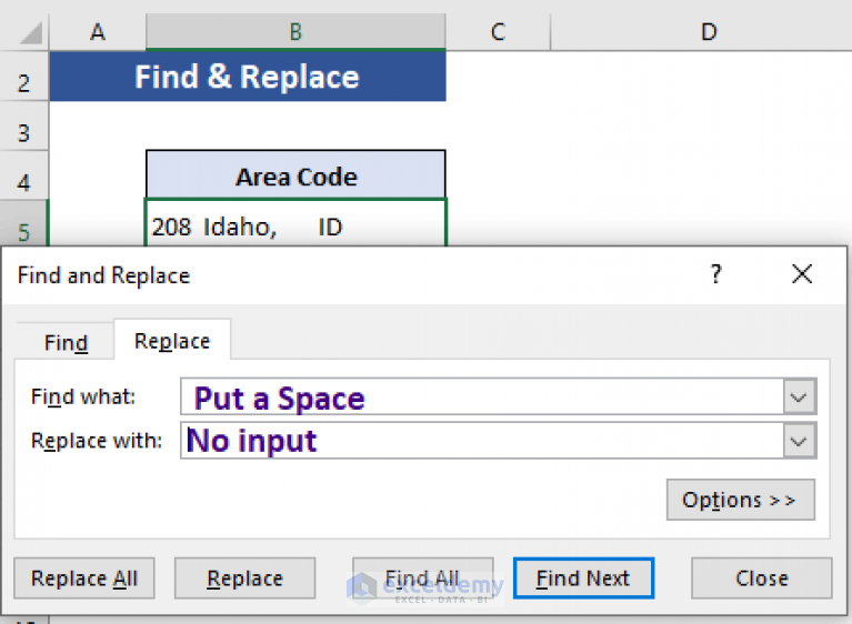 how-to-remove-blank-characters-in-excel-5-methods-exceldemy