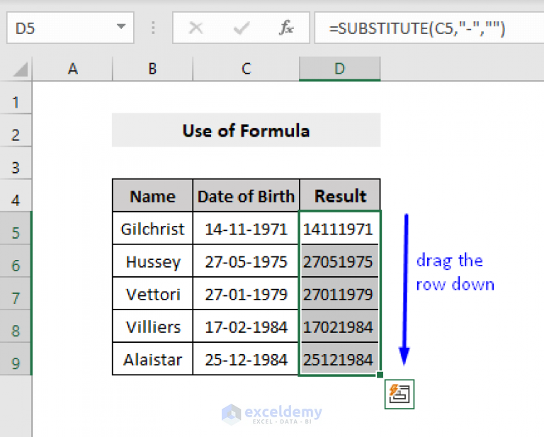  How To Remove Dashes In Excel 3 Methods ExcelDemy