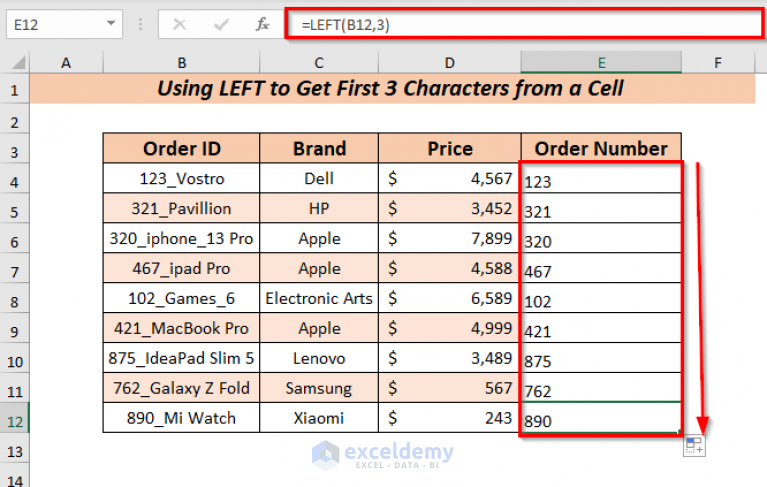 excel-formula-to-get-first-3-characters-from-a-cell-6-ways-exceldemy