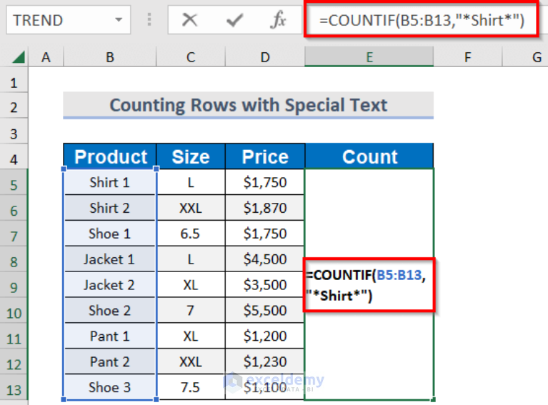 how-to-count-rows-with-text-in-excel-easiest-7-ways