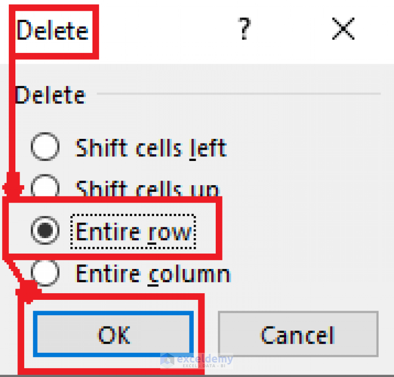How To Delete Multiple Rows In Excel 3 Methods Exceldemy 8265