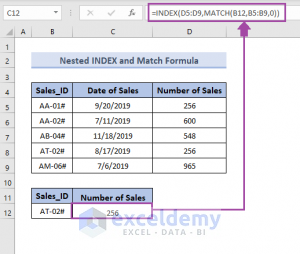 Lookup Value in Column and Return Value of Another Column in Excel