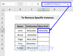 How to Remove Characters in Excel (6 Methods) - ExcelDemy