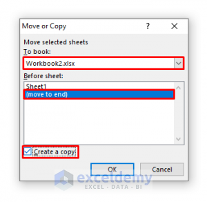 Excel VBA To Copy Multiple Sheets To New Workbook - ExcelDemy