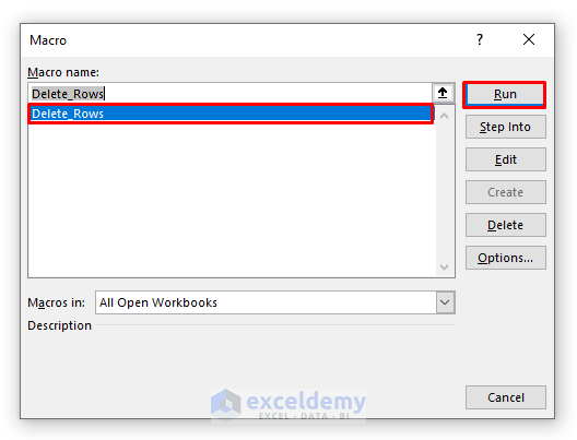 How To Use VBA To Delete Empty Rows In Excel ExcelDemy