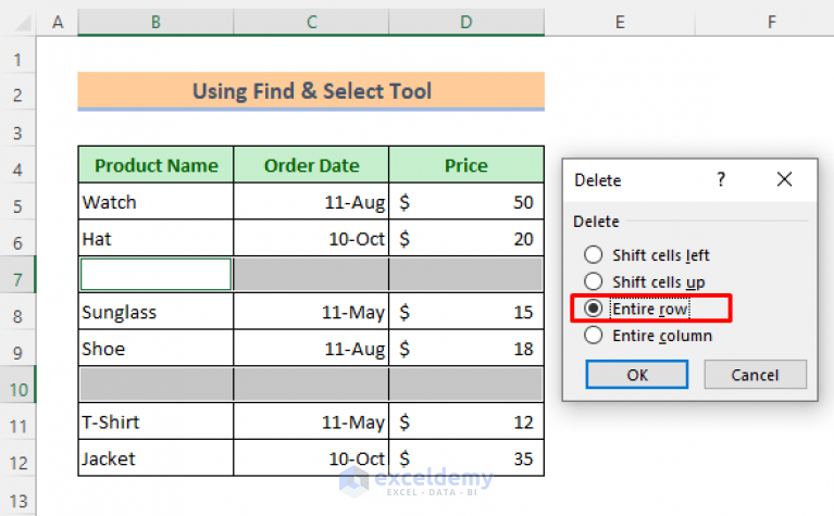 How Do I Remove Infinite Rows In Excel