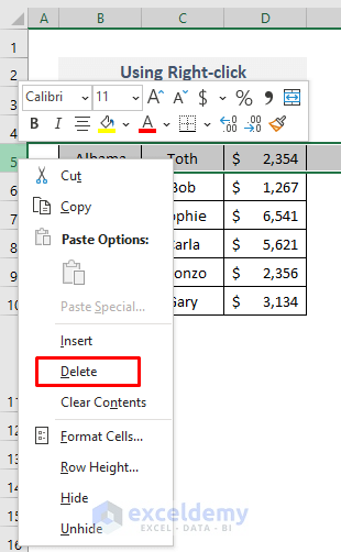 how-to-delete-specific-rows-in-excel-8-quick-ways-exceldemy