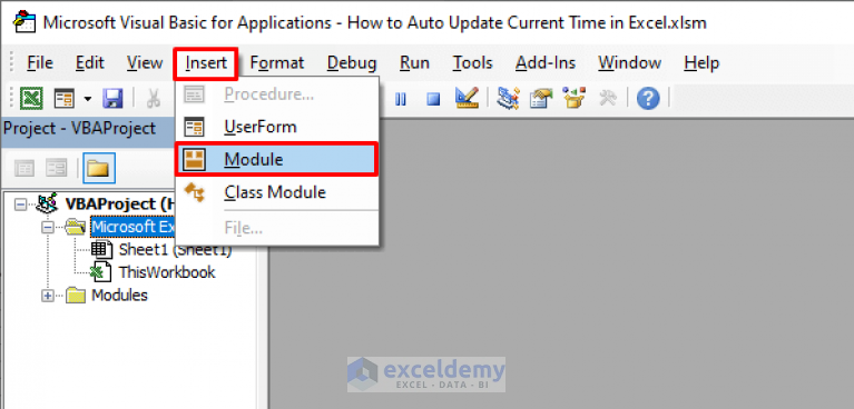 how-to-auto-update-current-time-in-excel-3-easy-ways