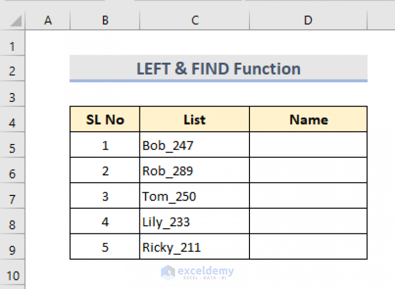 Extract Text Before Character In Excel 4 Quick Ways ExcelDemy