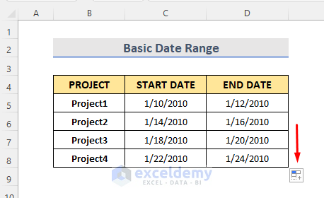 Excel Formula Date Range Exceldemy
