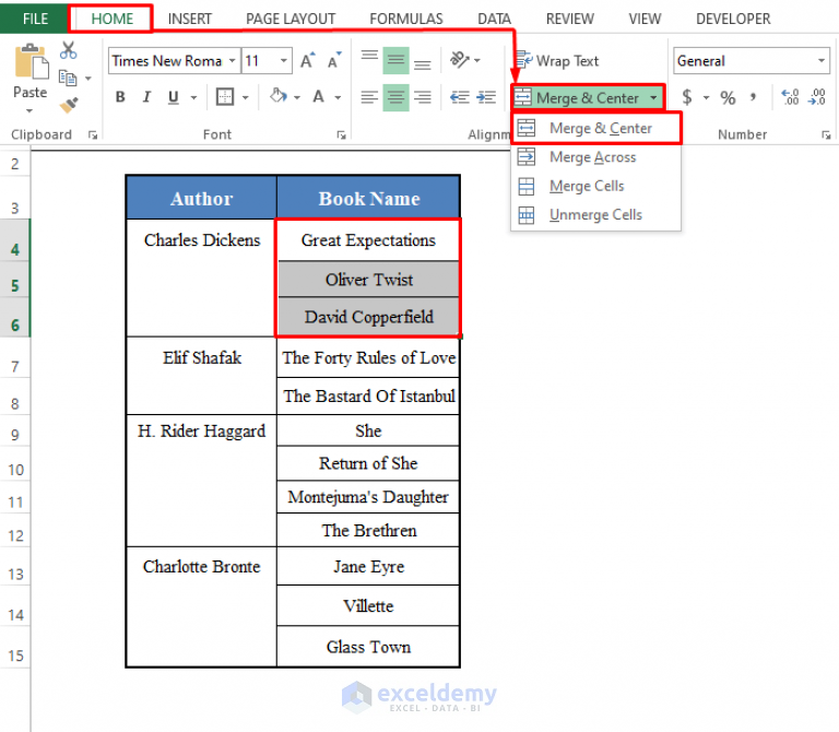 How To Merge Cells In Excel Vertically Without Losing Data Exceldemy 8346
