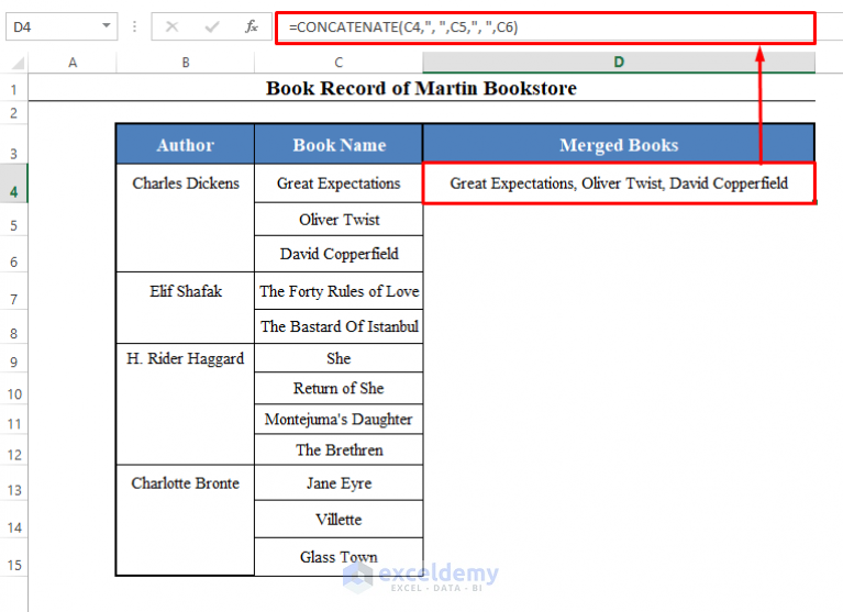 How To Merge Cells In Excel Vertically Without Losing Data Exceldemy 6322