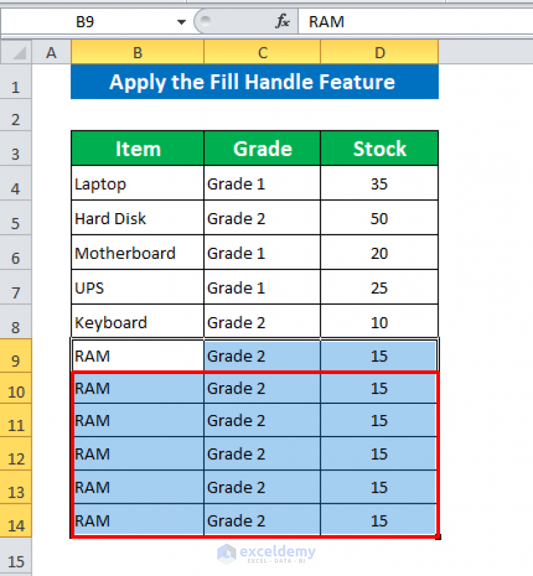 Repeat Rows A Specified Number Of Times In Excel 4 Easy Ways 0135