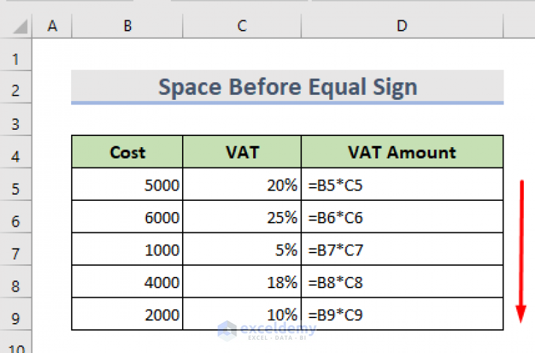 excel-showing-formula-instead-of-result-8-reasons-exceldemy