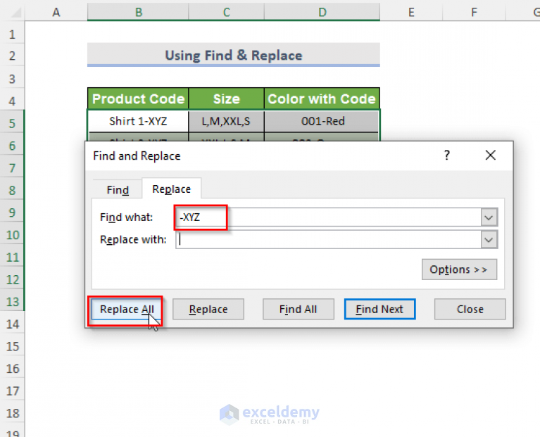 How To Remove Specific Text From Cell In Excel Easiest 11 Ways 1919