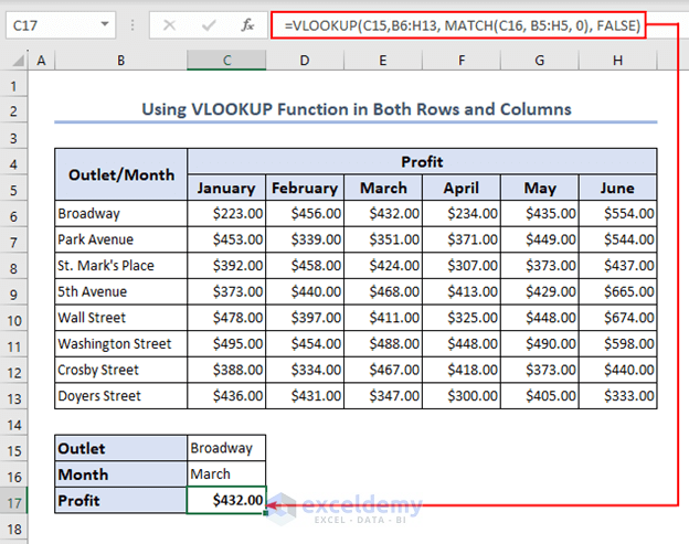 vlookup-multiple-values