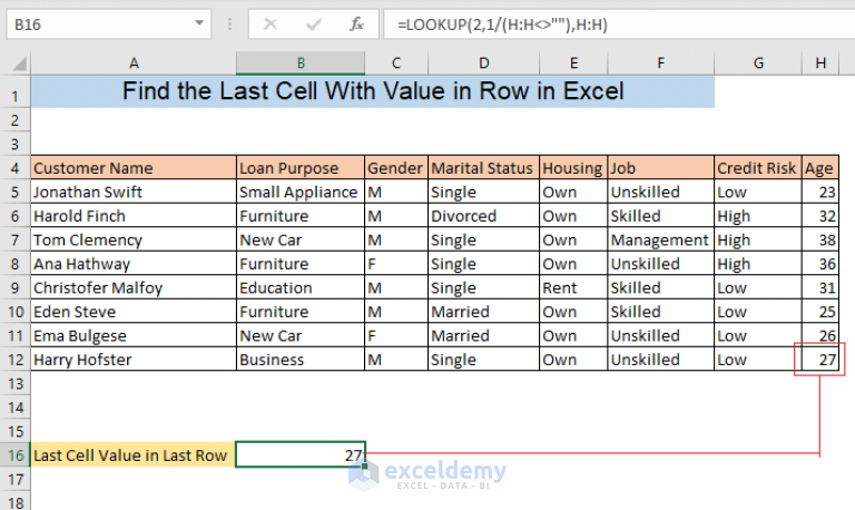 find-the-last-cell-with-value-in-row-in-excel-6-methods-exceldemy