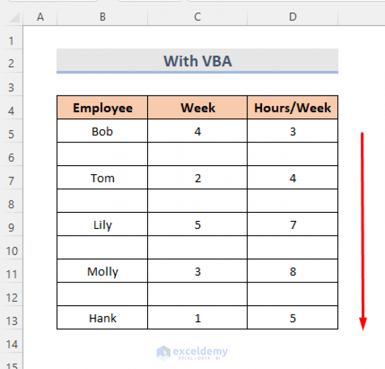 how-to-add-space-between-rows-in-excel-exceldemy