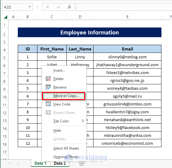 How To Copy Multiple Sheets To New Workbook In Excel 4 Ways 