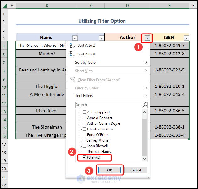 How To Delete Blank Cells And Shift Data Up In Excel