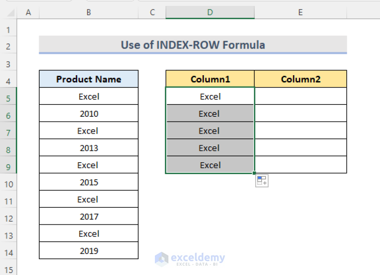 excel-formula-to-split-one-column-into-multiple-columns-4-examples