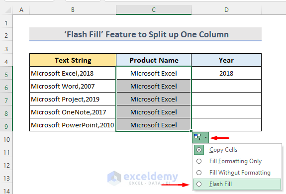  How To Split Multiple Columns In Excel Printable Templates