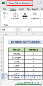 Excel Copy Worksheet To Another Workbook Without Reference