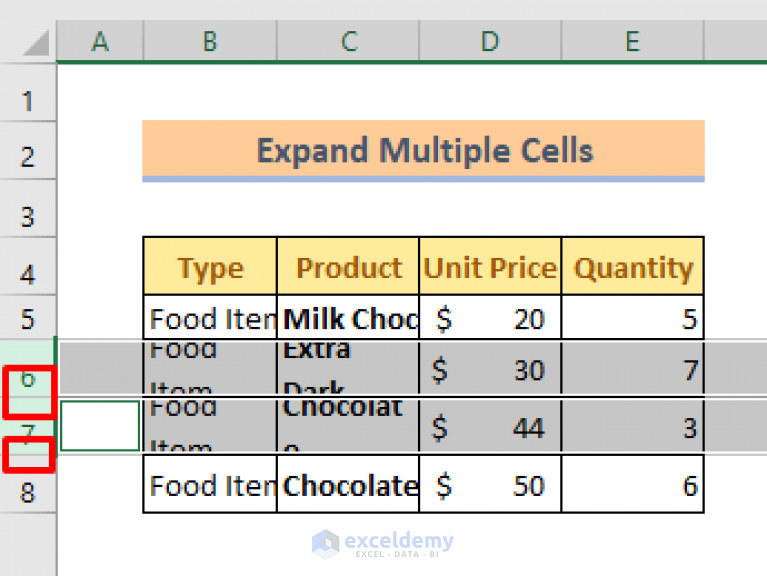 How To Autofit In Excel 7 Easy Ways 0671