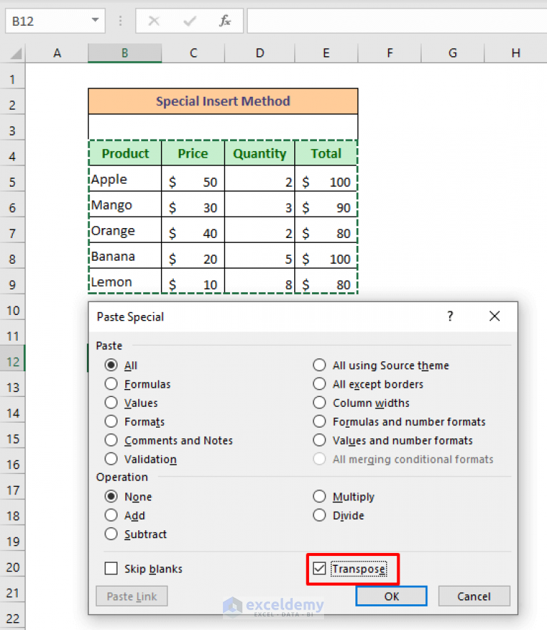 transpose-excel-tables-with-a-single-click-looking-for-custom-excel