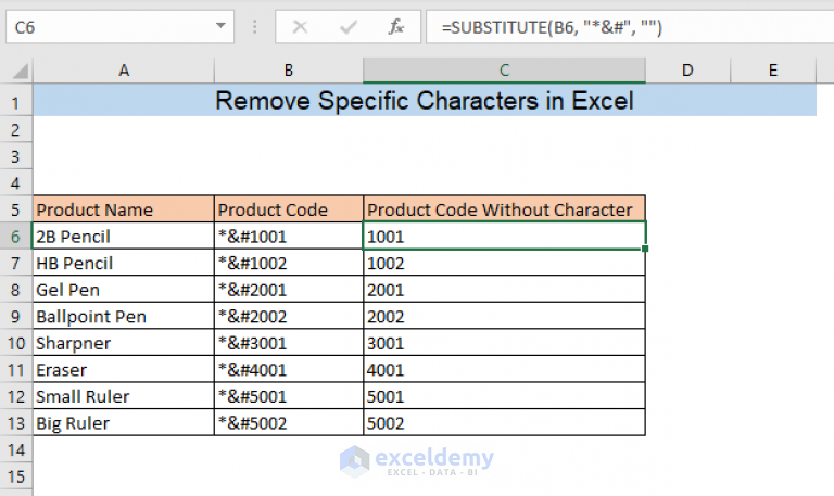 how-to-remove-specific-characters-in-excel-5-ways-exceldemy