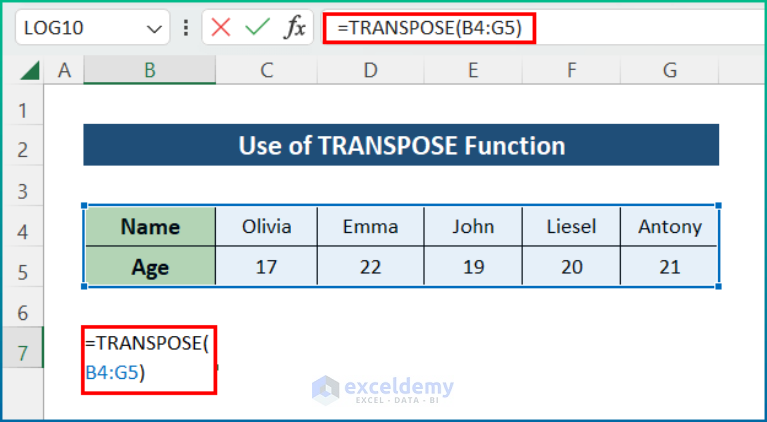 how-to-transpose-array-in-excel-3-simple-ways-exceldemy