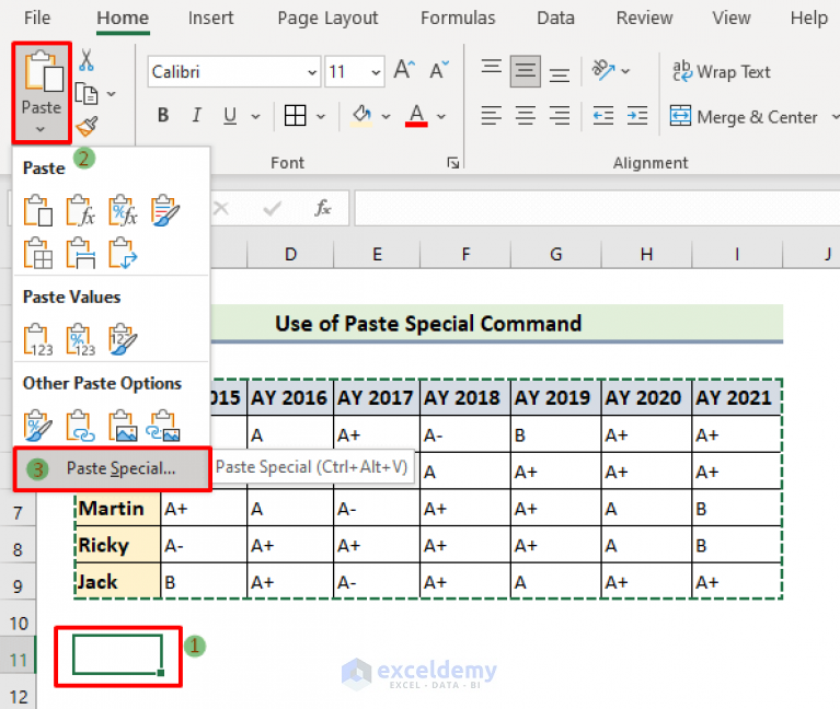 How To Transpose Rows To Columns In Excel 5 Useful Methods 0600