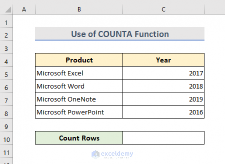 How Excel Count Rows With Value 8 Ways Exceldemy 1871