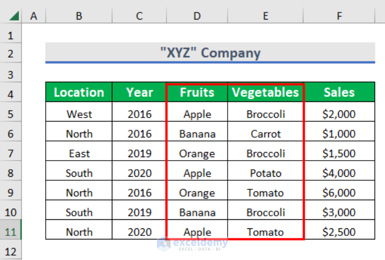 how-to-match-multiple-columns-in-excel-5-suitable-ways