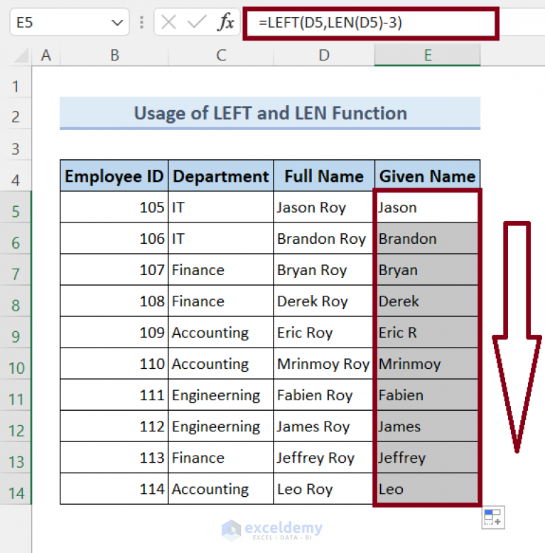 How To Remove The Last 3 Characters In Excel 4 Formulas Exceldemy 6966
