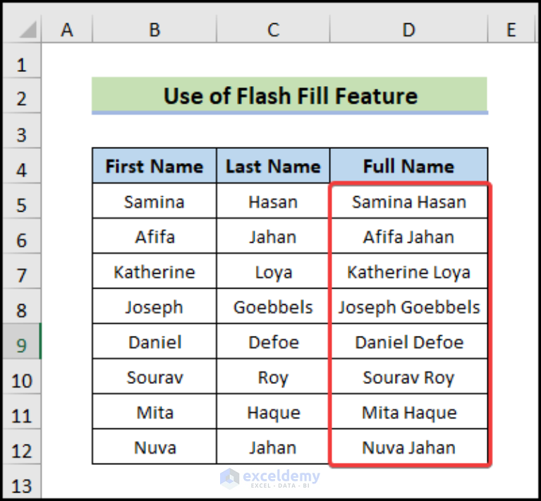 How to Repeat Formula Pattern in Excel (8 Easy ways)