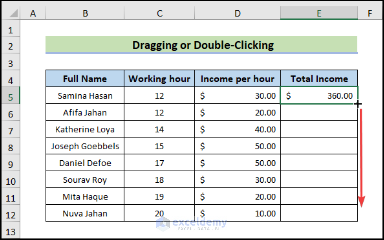 how-to-repeat-formula-pattern-in-excel-8-easy-ways