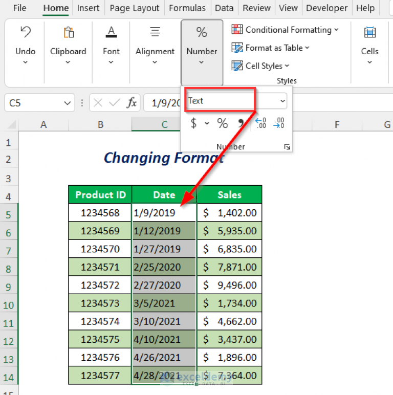 How To Convert Text To Date In Excel 10 Ways ExcelDemy