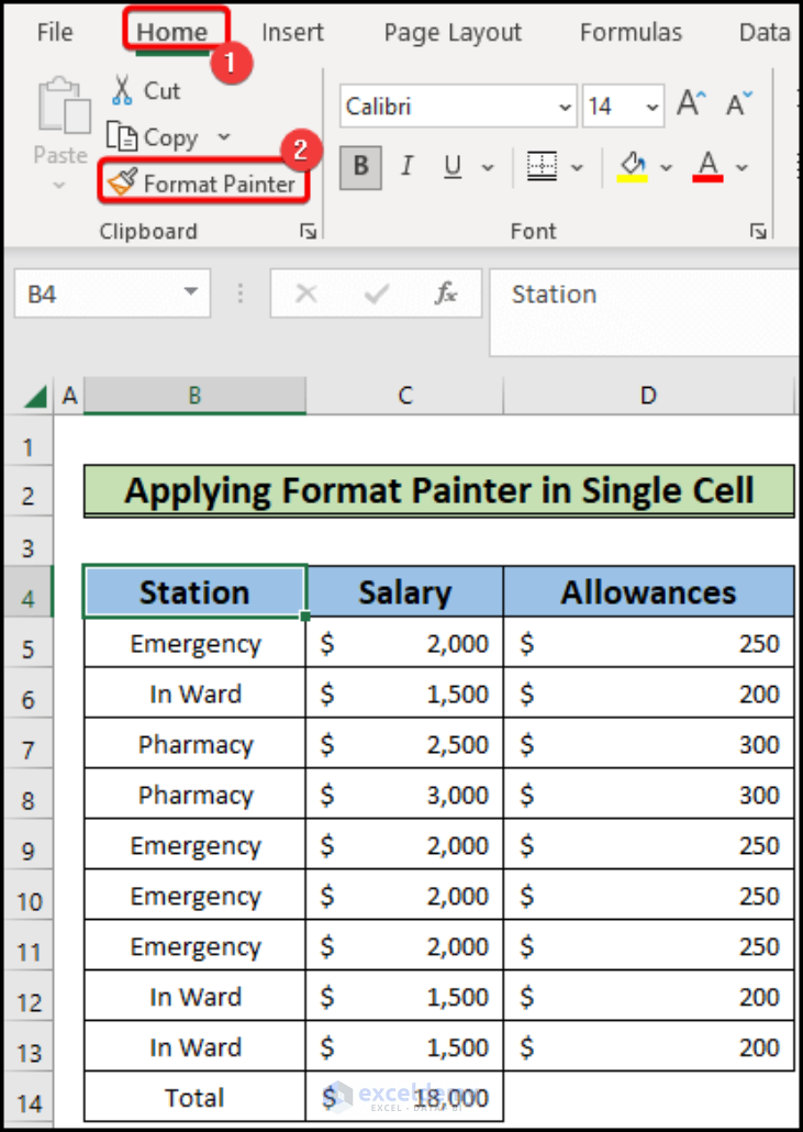 How To Copy Formatting In Excel To Another Sheet 3 Easy Ways 6854