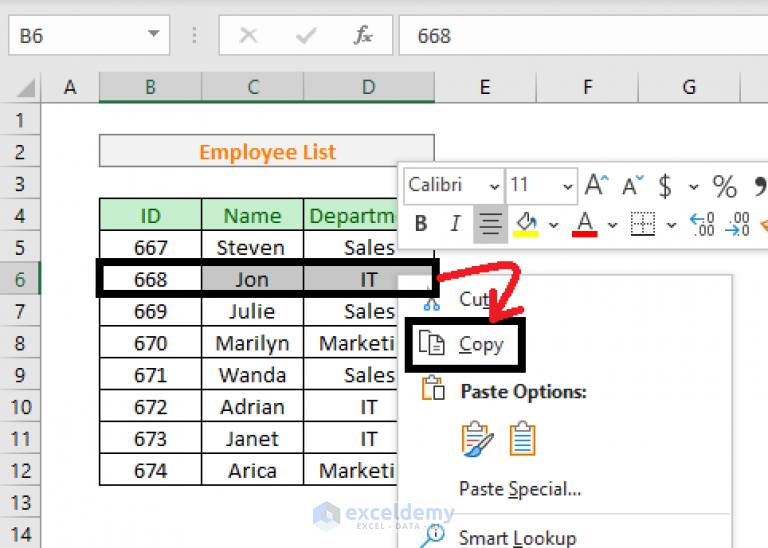 how-to-copy-rows-in-excel-4-easy-ways-exceldemy