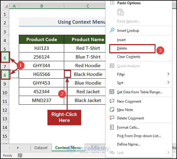 How To Delete Rows In Excel That Go On Forever 5 Easy Ways 