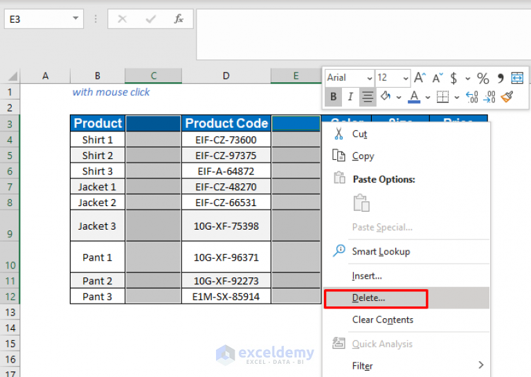 how-to-delete-unused-columns-in-excel-easiest-5-methods-exceldemy