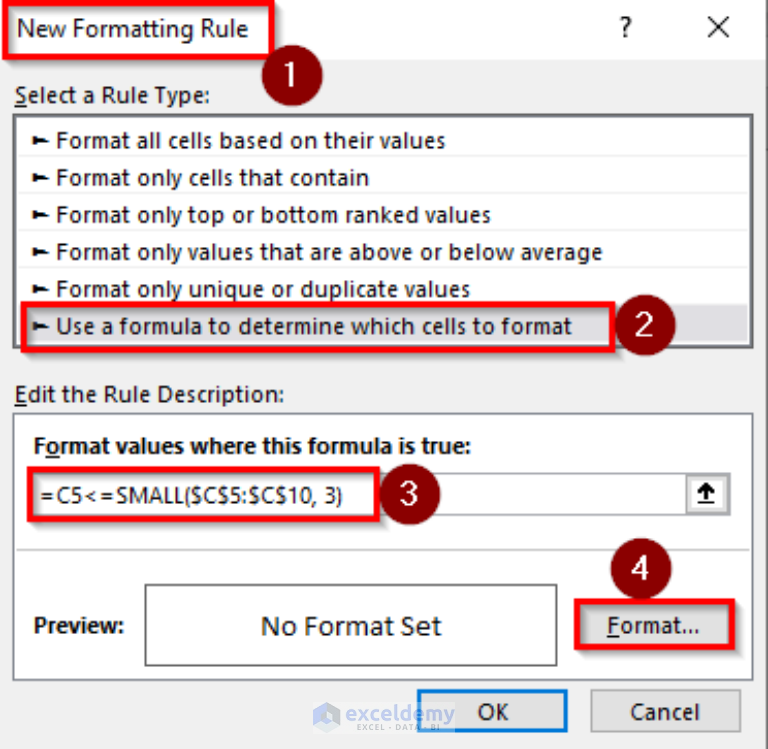 how-to-find-lowest-3-values-in-excel-5-easy-methods