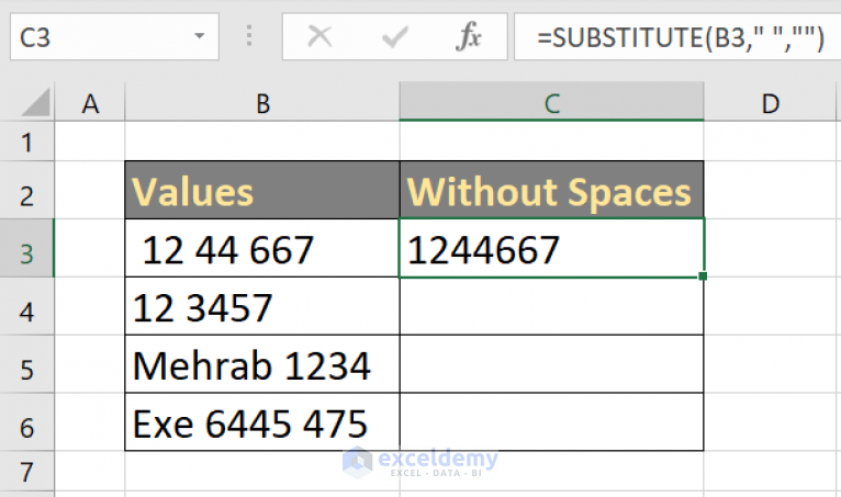 how-to-remove-space-in-excel-before-numbers-3-ways-exceldemy