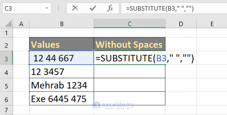 how-to-remove-space-in-excel-before-numbers-3-ways-exceldemy