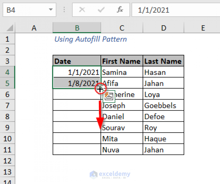 How to Repeat Formula Pattern in Excel (Easiest 8 ways) ExcelDemy