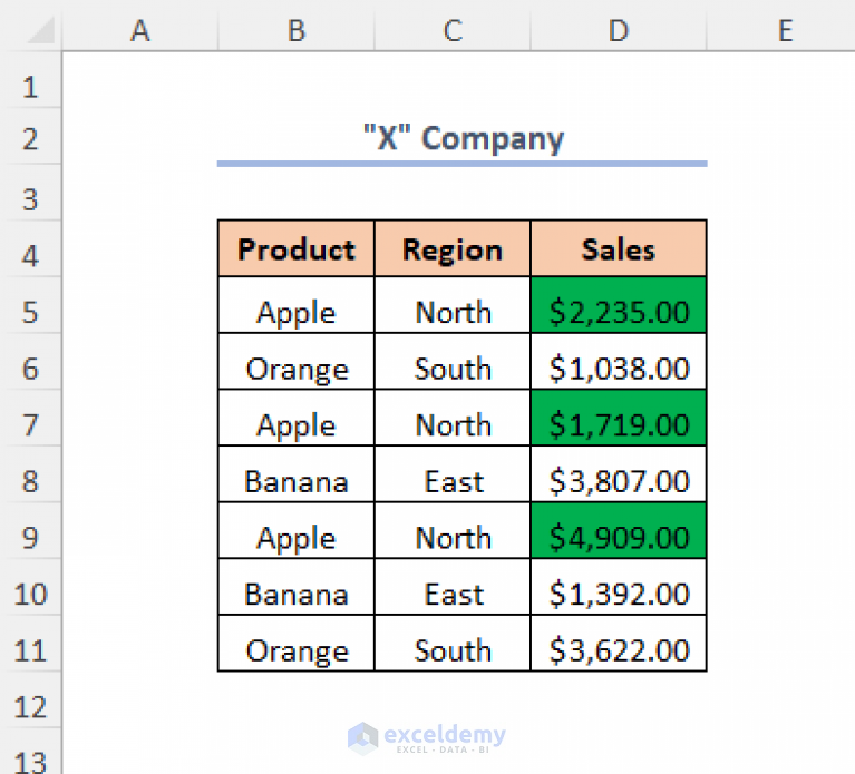 how-to-sum-colored-cells-in-excel-without-vba-7-ways-exceldemy