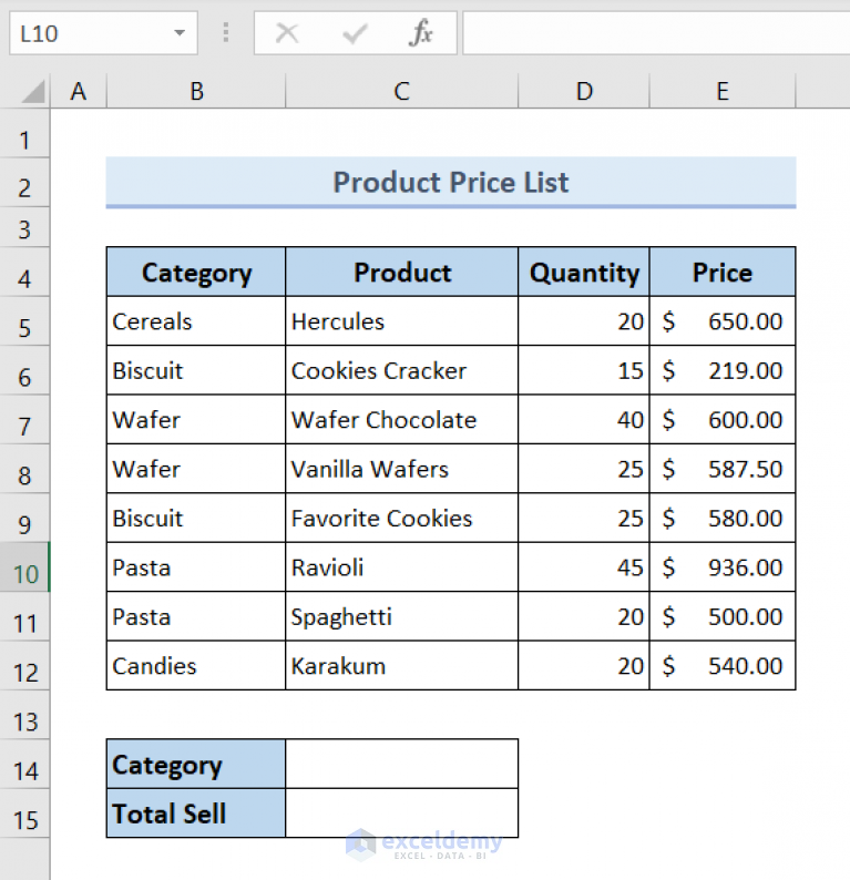 Sum If Cells Contain Specific Text Excel Formula Exceljet Riset