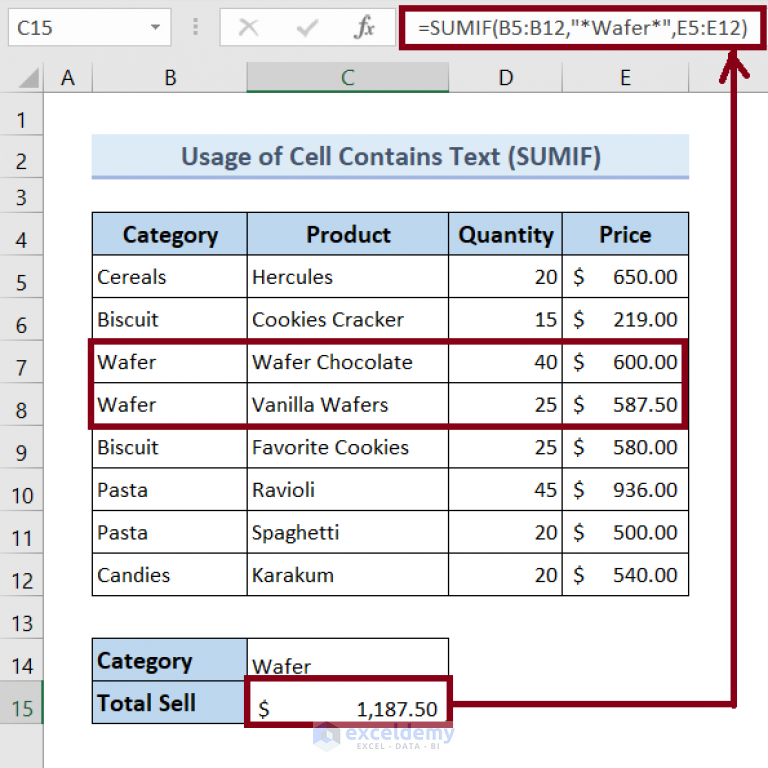 how-to-sum-if-cell-contains-specific-text-in-excel-6-ways-exceldemy