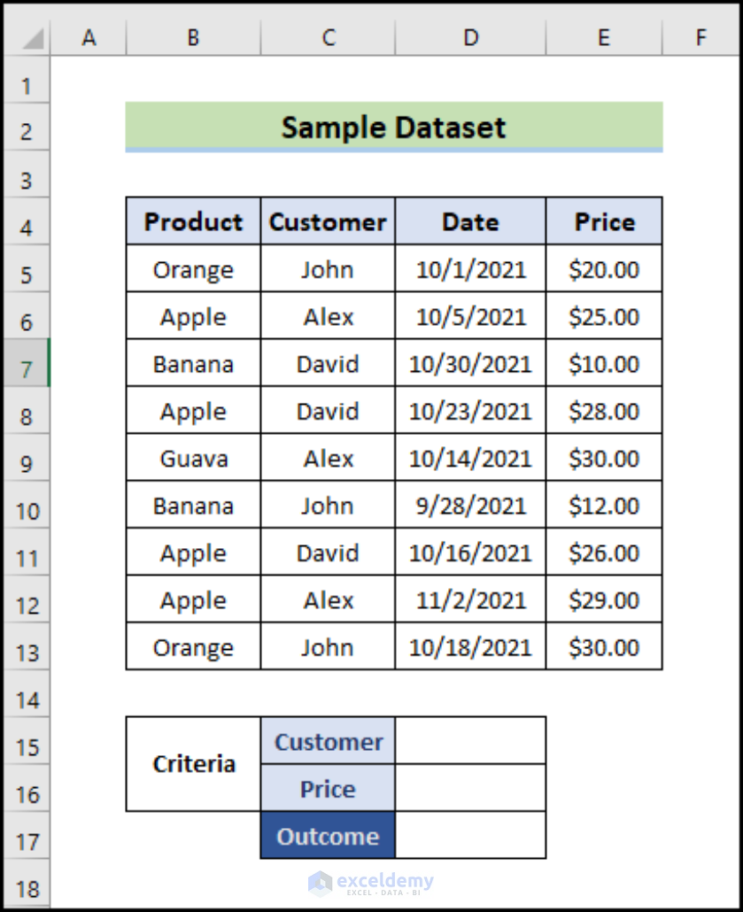 sumifs-with-multiple-criteria-along-column-and-row-in-excel